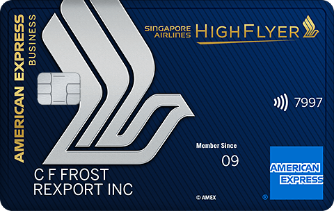  The American Express® Singapore Airlines Business Credit Card